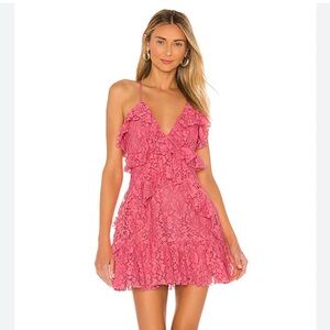 NBD Mugsy mini dress in pink